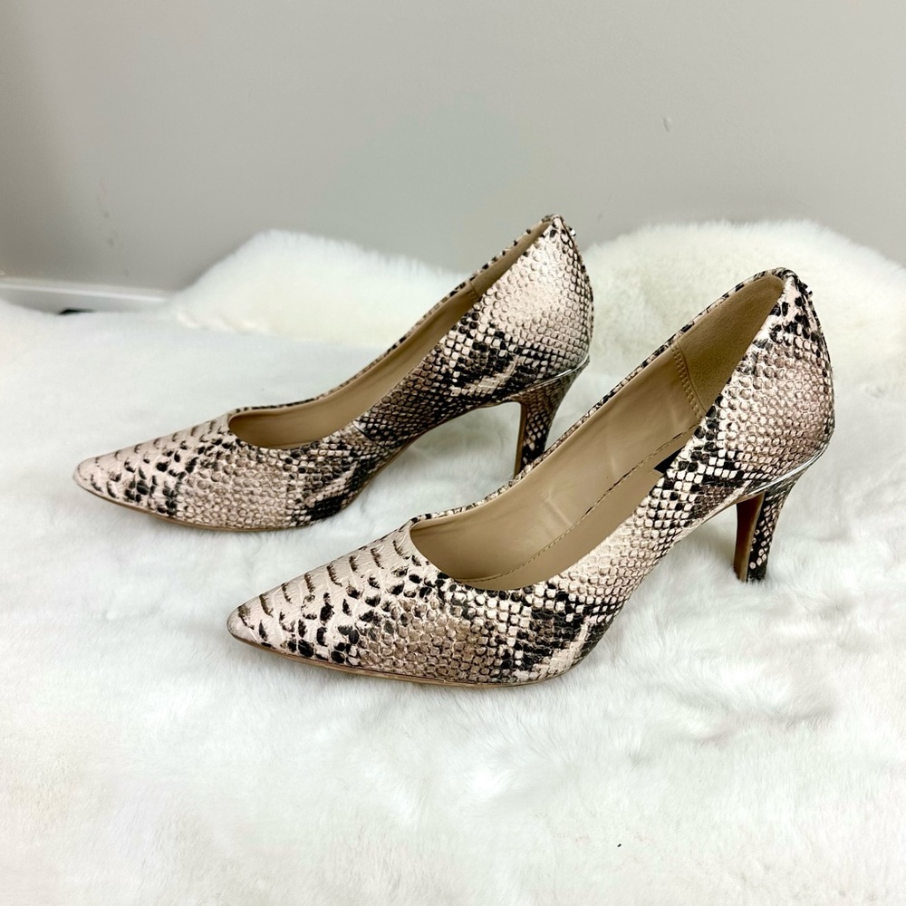 Jones New York Snake Print Shoes